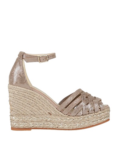 ESPADRILLES Espadrillas Khaki Pelle