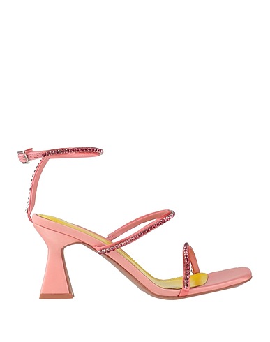 THE GOAL DIGGER Sandals Pink Textile fibres