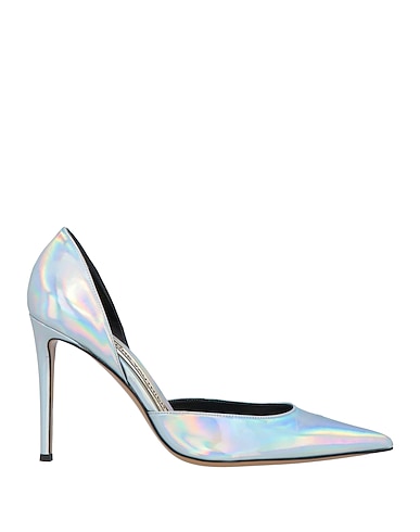 ALEXANDRE VAUTHIER Pump Silver Soft Leather