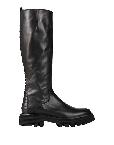BRUNO PREMI Bottes Noir 100% Cuir de bovin