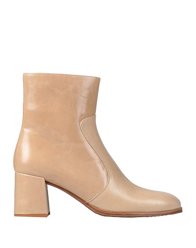 BRUNO PREMI Stivaletti Beige 100% Pelle di bovino