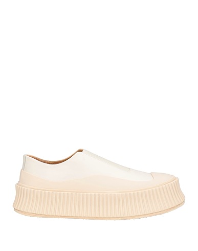 JIL SANDER Sneakers Off white Lambskin