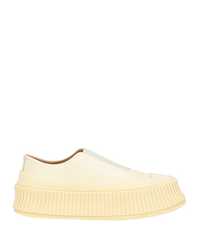 JIL SANDER Sneakers Pastel yellow Lambskin
