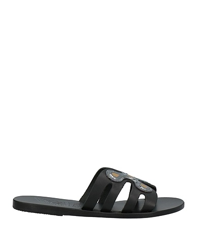 ANCIENT GREEK SANDALS x PETER PILOTTO Sandals Black Soft Leather