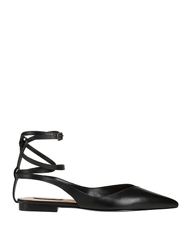 PATRIZIA PEPE Ballet flats Black Soft Leather