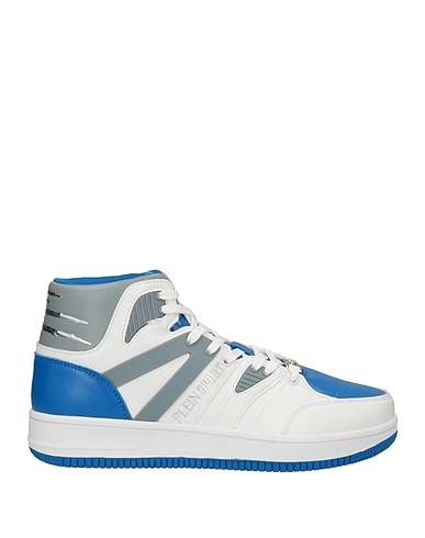 PLEIN SPORT Sneakers Bright blue Textile fibers