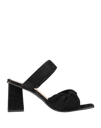 VERO MODA Sandals Black Soft Leather