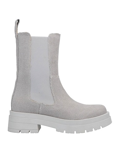 UNLACE Ankle boot Light grey Textile fibres