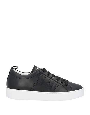 LES HOMMES Sneakers NERO Calfskin