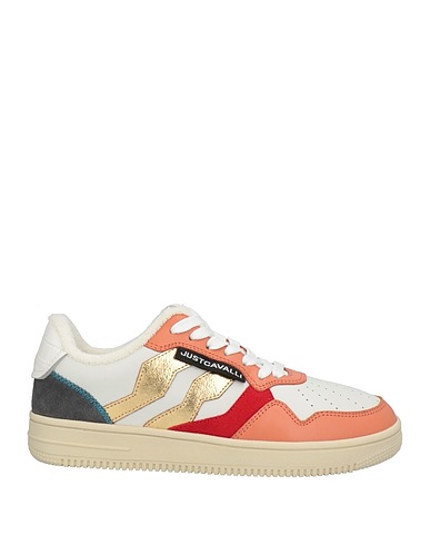 JUST CAVALLI Sneakers White Leather