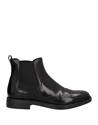 TOD'S Stiefelette Schwarz Leder