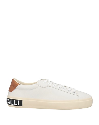 JUST CAVALLI Sneakers White Soft Leather