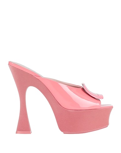 ROGER VIVIER Sandals Pink Soft Leather