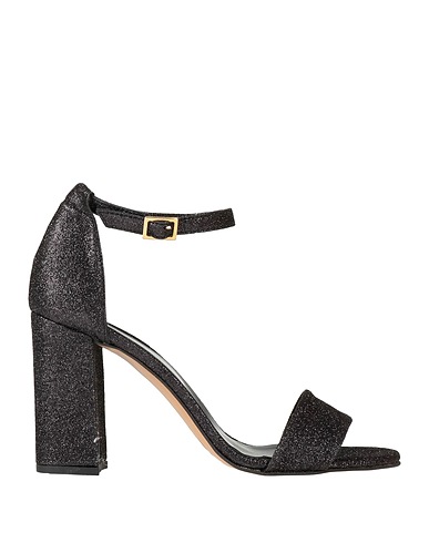 O'DAN LI Sandalen Schwarz Leder