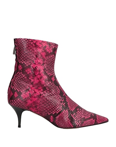 AMEN Stivaletti Fucsia Pelle