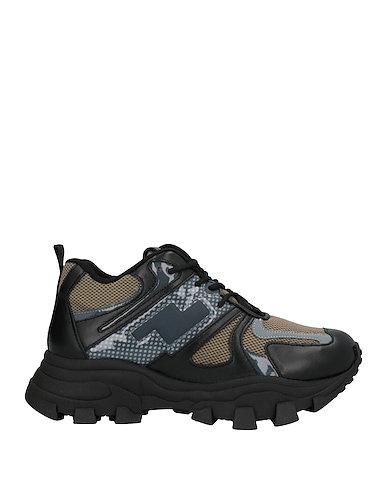 CINZIA ARAIA Sneakers Sage green Soft Leather, Textile fibres