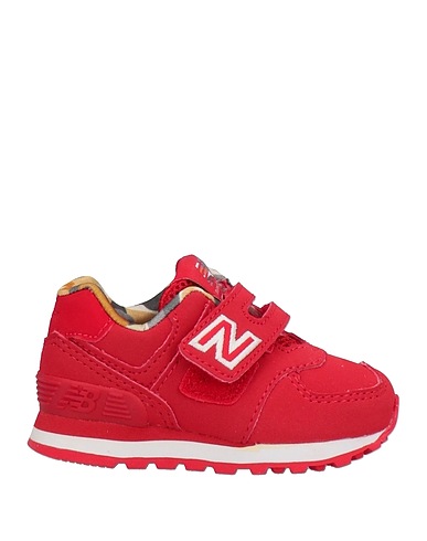 NEW BALANCE Sneakers Red Leather