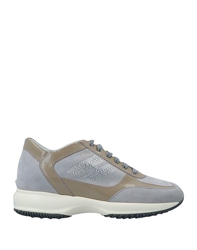 HOGAN Sneakers Hellgrau Leder