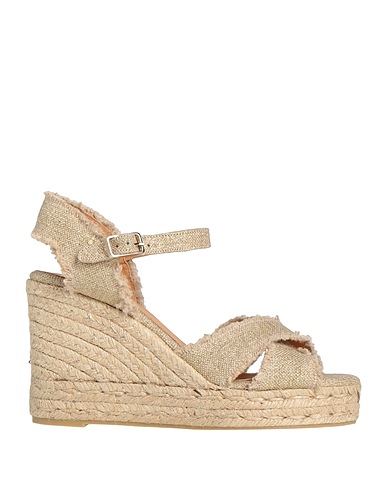 CASTAÑER Espadrilles Beige Textile fibres