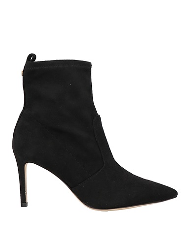 GUESS Ankle boot Black Textile fibres