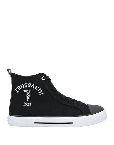TRUSSARDI Sneakers Black Textile fibers
