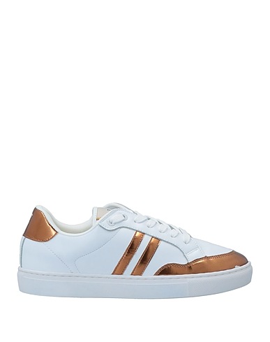 TRUSSARDI Sneakers Rame Pelle, Fibre tessili
