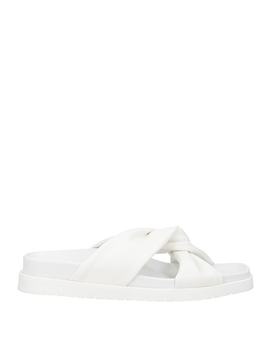 DOUCAL'S Sandals White Soft Leather