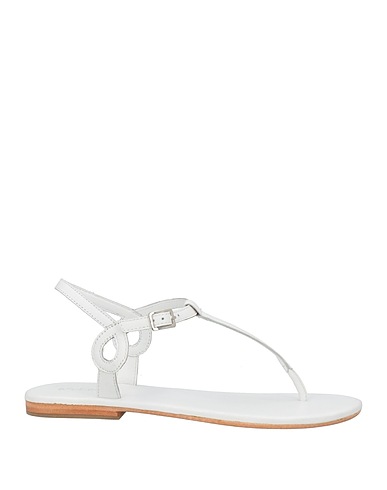 CB FUSION Flip flops White Soft Leather