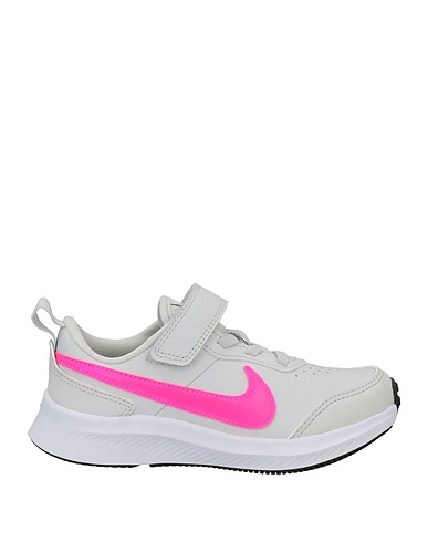 NIKE Sneakers Ivory Soft Leather, Textile fibres