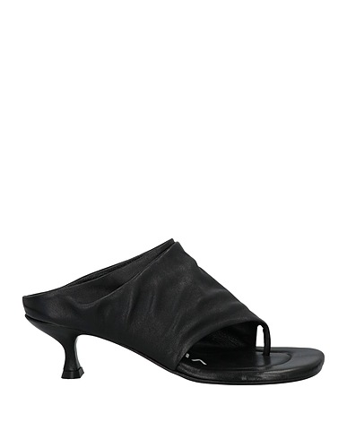 STRATEGIA Flip flops Black Soft Leather