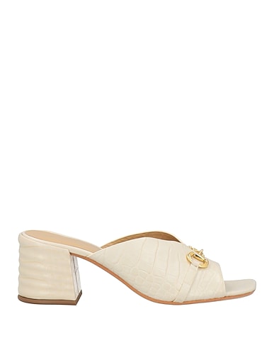 EMANUÉLLE VEE Sandals Ivory Leather