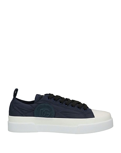 DOLCE&GABBANA Sneakers Midnight blue Textile fibers, Rubber