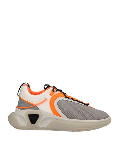 BALMAIN Sneakers Grau 100% Polyester, Recycelte Baumwolle, Polyurethan