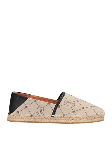 TRUSSARDI Espadrillas Avorio Pelle, Fibre tessili
