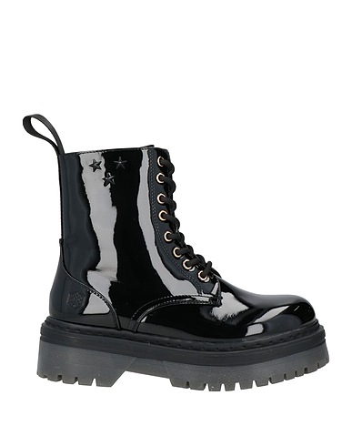 LUMBERJACK Stiefelette Schwarz Gewebefasern