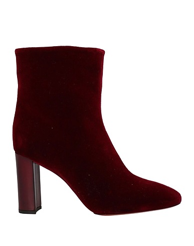 SANTONI Stivaletti Rosso Pelle