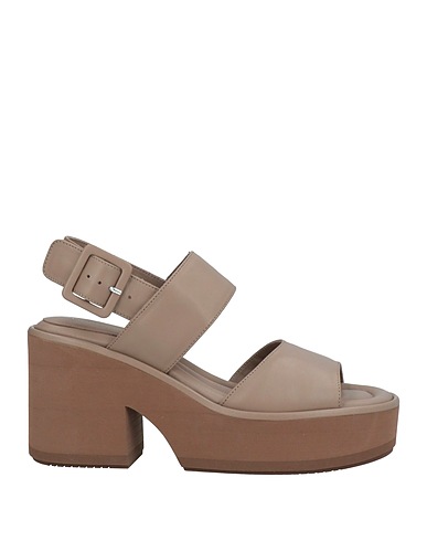 PALOMA BARCELÓ Sandals Taupe Soft Leather
