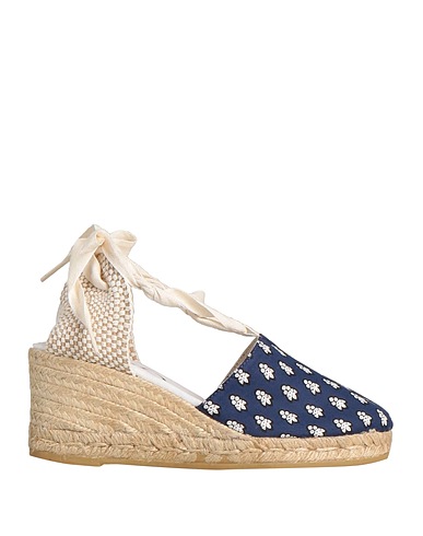 GAIMO Espadrilles Blue Textile fibers, Jute