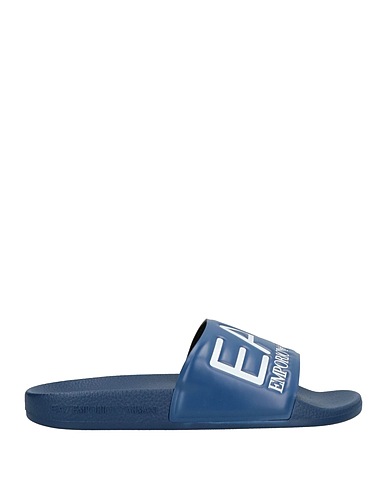 EA7 Sandals Blue PVC - Polyvinyl chloride