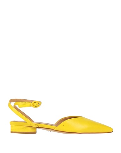 HALMANERA Ballerine Giallo Pelle