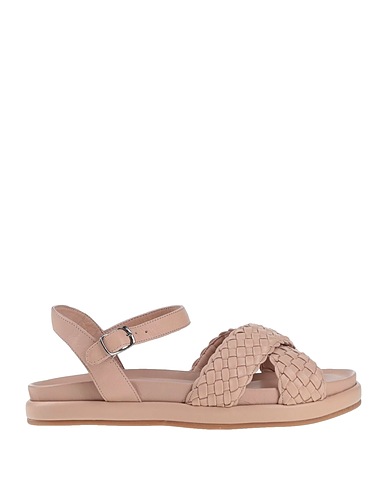 HABILLÉ Sandals Light brown Soft Leather