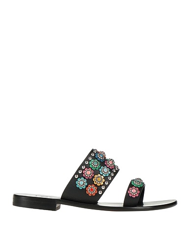NANNI Sandals Black Soft Leather