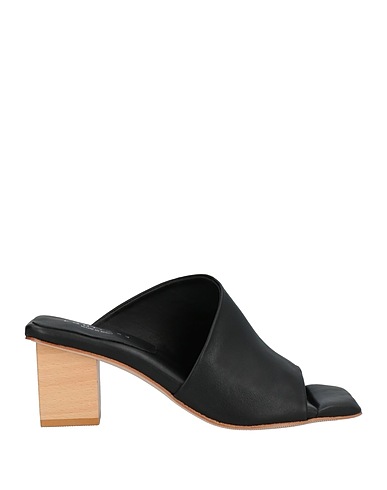 EQUITARE Sandals Black Soft Leather