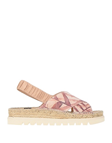 GAIMO Espadrilles Hellrosa Leder