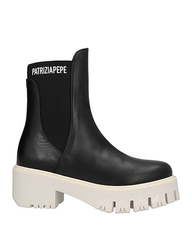 PATRIZIA PEPE Ankle boot Black Soft Leather