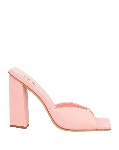 GIA / RHW Sandals Light pink Textile fibres