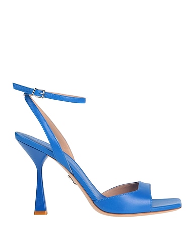 SERGIO LEVANTESI Sandals Azure Leather