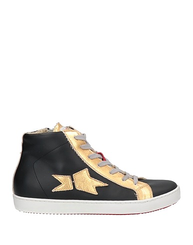 SEQUEL by ISHIKAWA Sneakers Nero Pelle, Fibre tessili