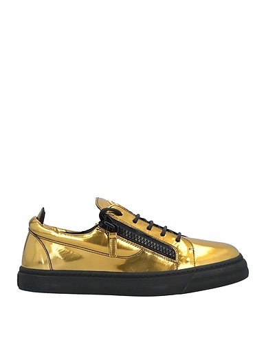 GIUSEPPE ZANOTTI Sneakers Gold Soft Leather