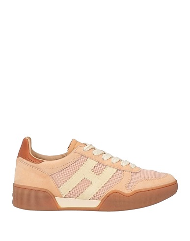 HOGAN Sneakers Cipria Pelle, Fibre tessili